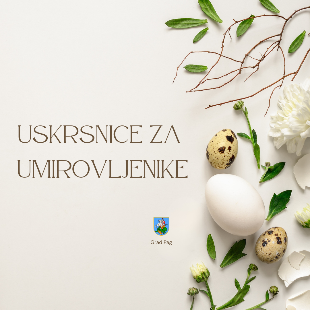 OBAVIJEST O ISPLATI USKRSNICA UMIROVLJENICIMA