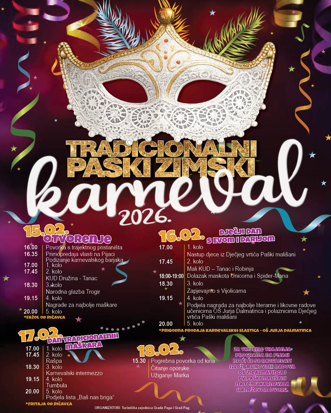 Zimski karneval ZADNJI DANI Facebook